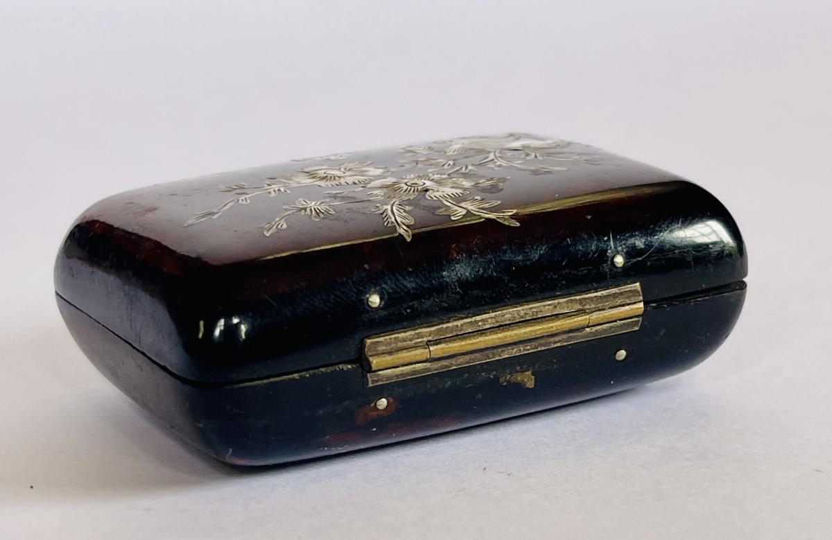 Tortoiseshell And Silver Coin Purse -photo-4